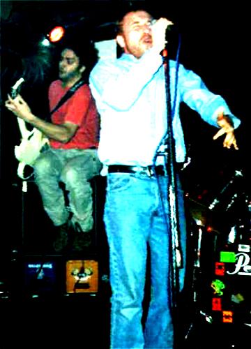 Turi on-the-air - with Sabino in Zittau @ Emil 05.01.2oo1 (pic by Machno)
